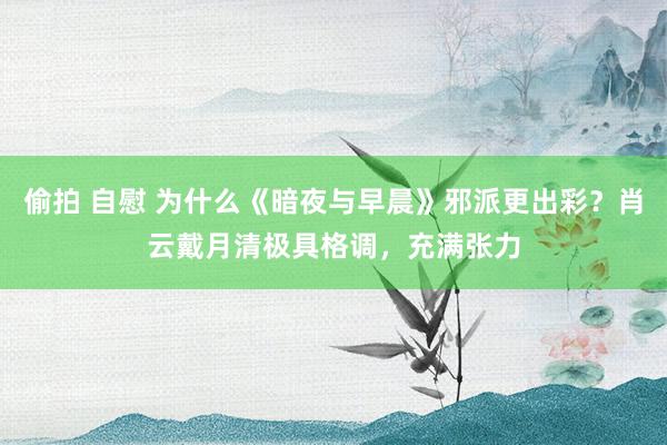 偷拍 自慰 为什么《暗夜与早晨》邪派更出彩？肖云戴月清极具格调，充满张力